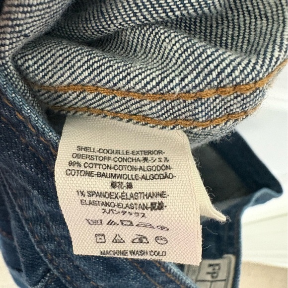 Free People Wide Flare Ultra High Rise Jeans 28 - Picture 6 of 8